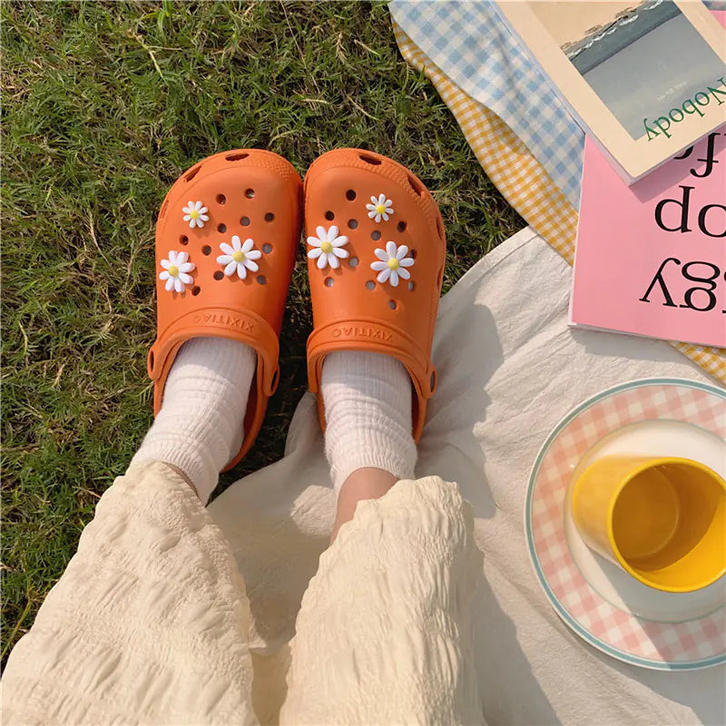 Sandalias Florales Verano