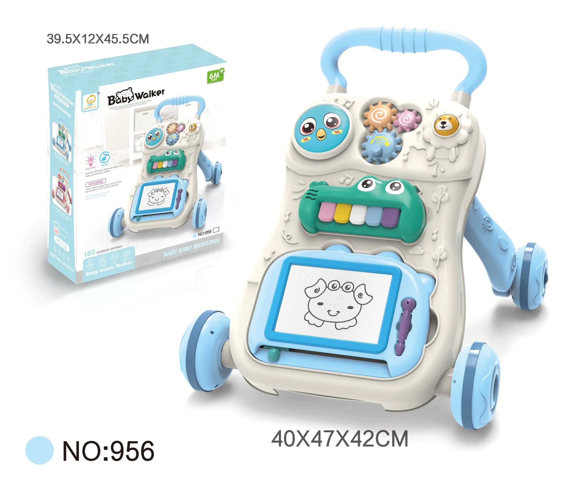 Andador Interactivo con Música para Bebés
