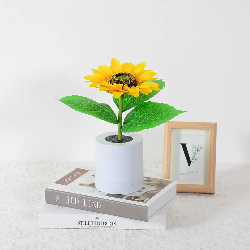 Girasol Luz Nocturna LED Recargable