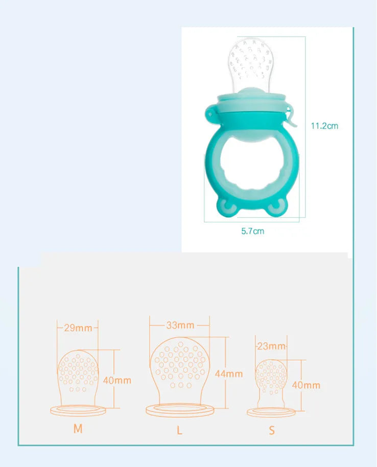 Alimentador de Frutas y Verduras para Bebés