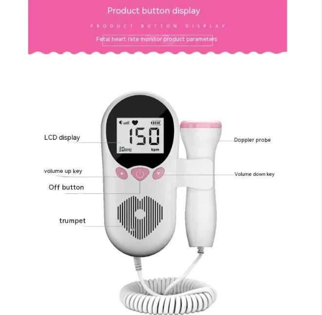 Rastreador del Latido Fetal para Madres