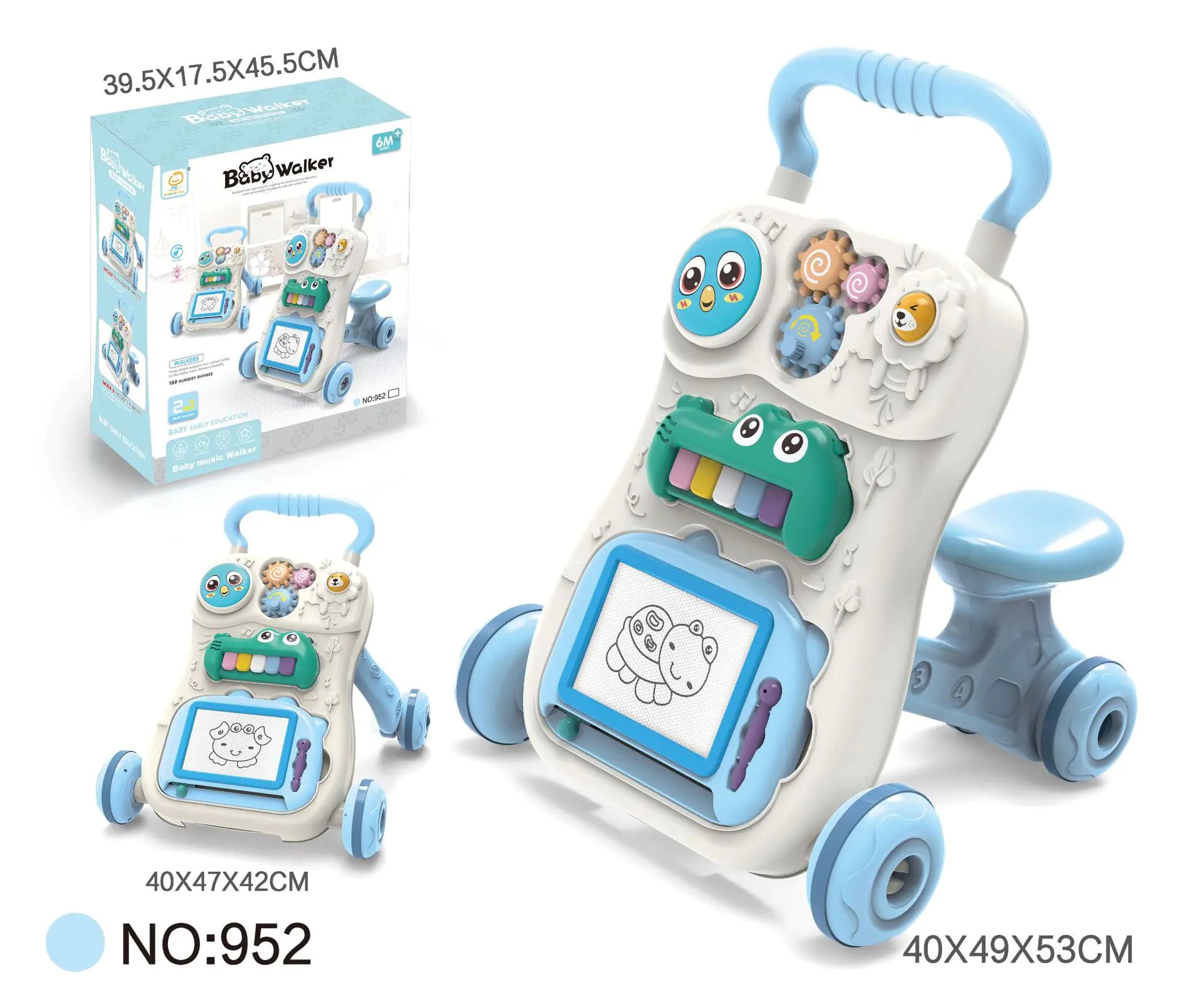 Andador Interactivo con Música para Bebés