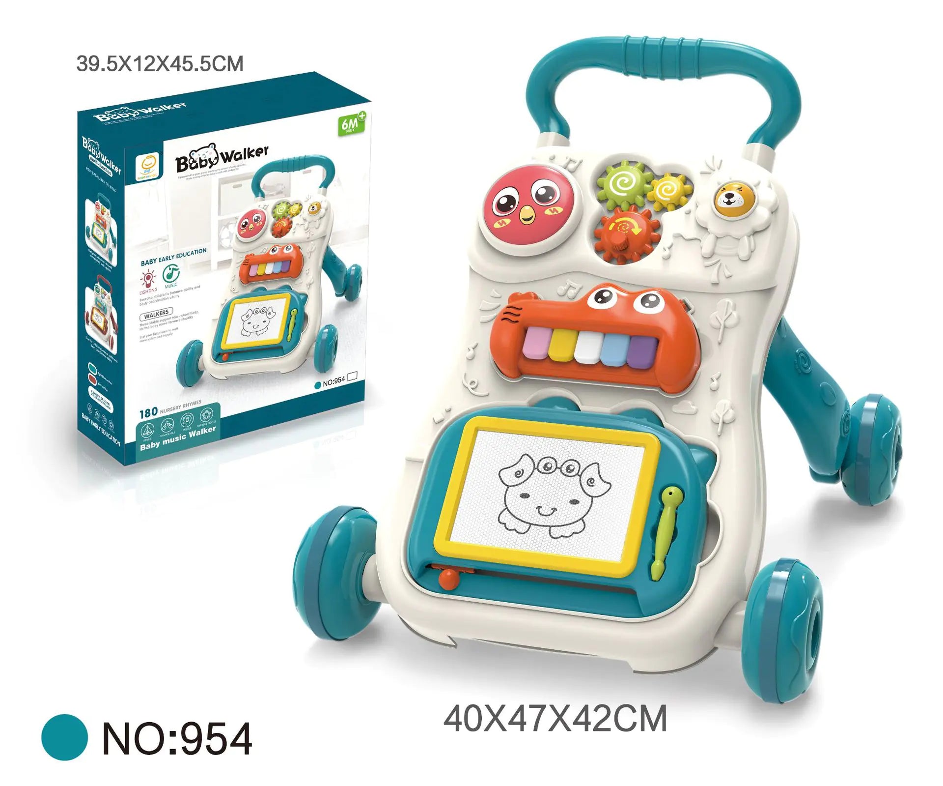 Andador Interactivo con Música para Bebés