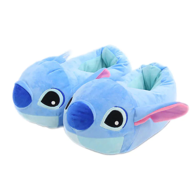 Pantuflas de Felpa Stitch 2025 para Uso Doméstico en Invierno