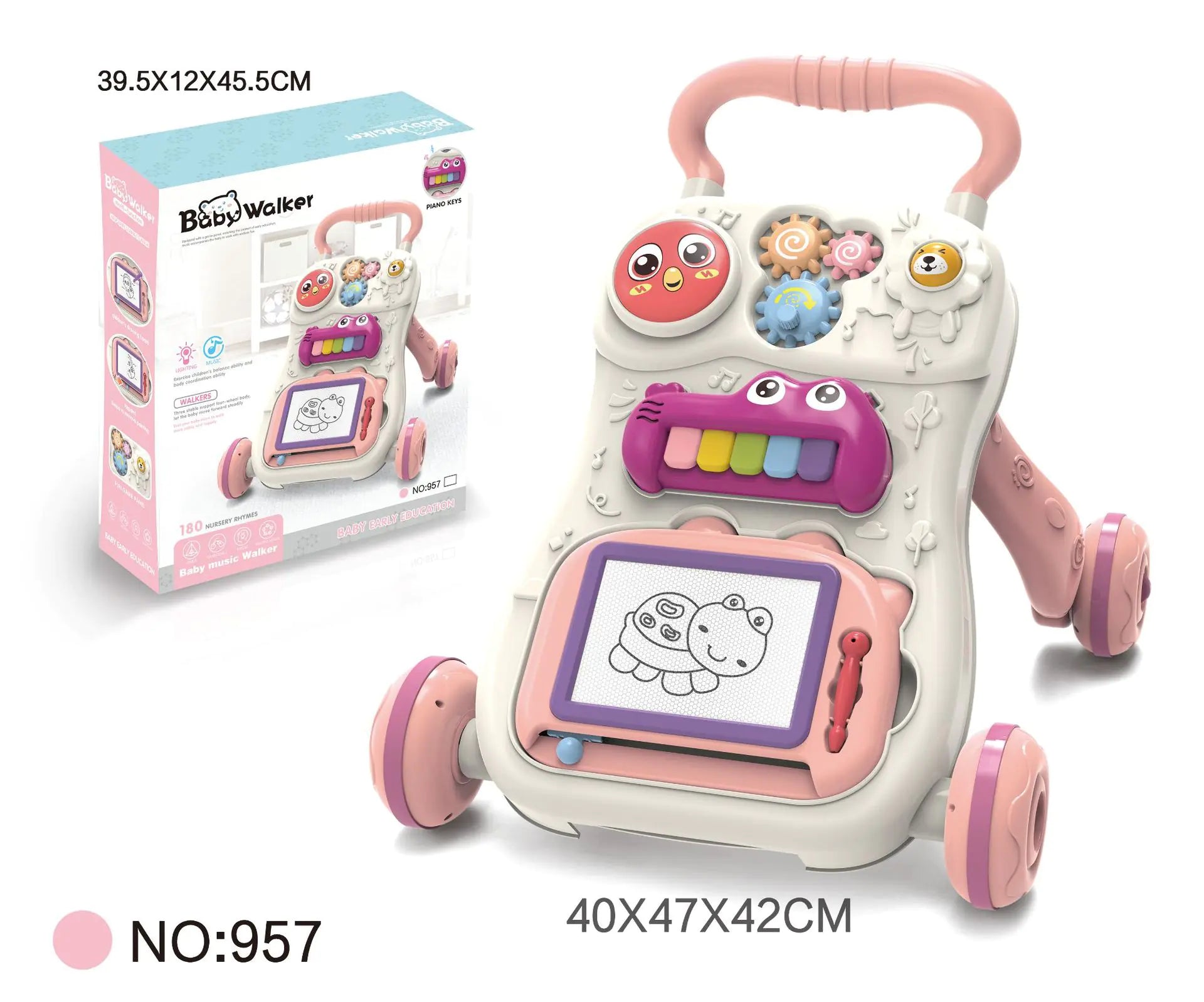 Andador Interactivo con Música para Bebés