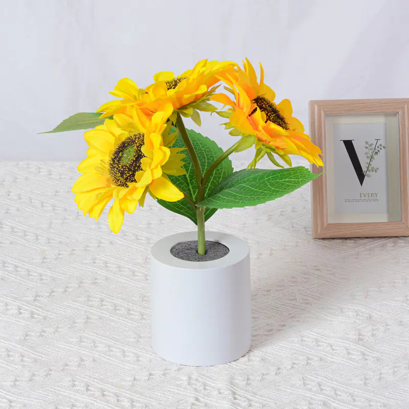 Girasol Luz Nocturna LED Recargable
